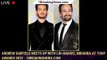 Andrew Garfield Meets Up With Lin-Manuel Miranda at Tony Awards 2022 - 1breakingnews.com