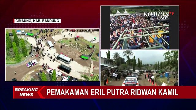 Tiba di Lokasi Pemakaman, Kedatangan Jenazah Eril Disambut Kumandang Zikir Warga Sekitar!