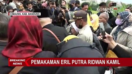 Antusias untuk Panjatkan Doa, Makam Eril Penuh Dikelilingi Rekan-rekan Hingga Warga!