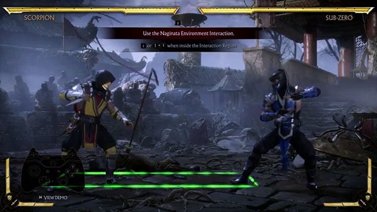 Mortal Kombat 11, Fight, Scorpion learning fight 2(1)