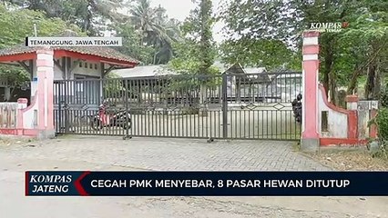 Cegah PMK Menyebar, 8 Pasar Hewan di Temanggung  Ditutup