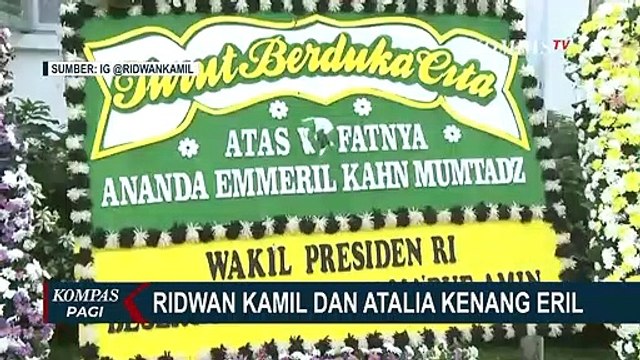 Ridwan Kamil & Atalia Kenang Eril, RK: Filosofi Eril, Taburlah Berjuta Benih Kebaikan