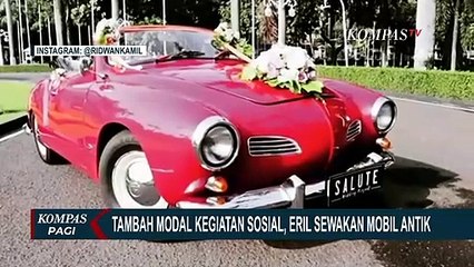 Mulia! Eril Sempat Sewakan Mobil Antik, Hasilnya Digunakan untuk Kegiatan Sosial