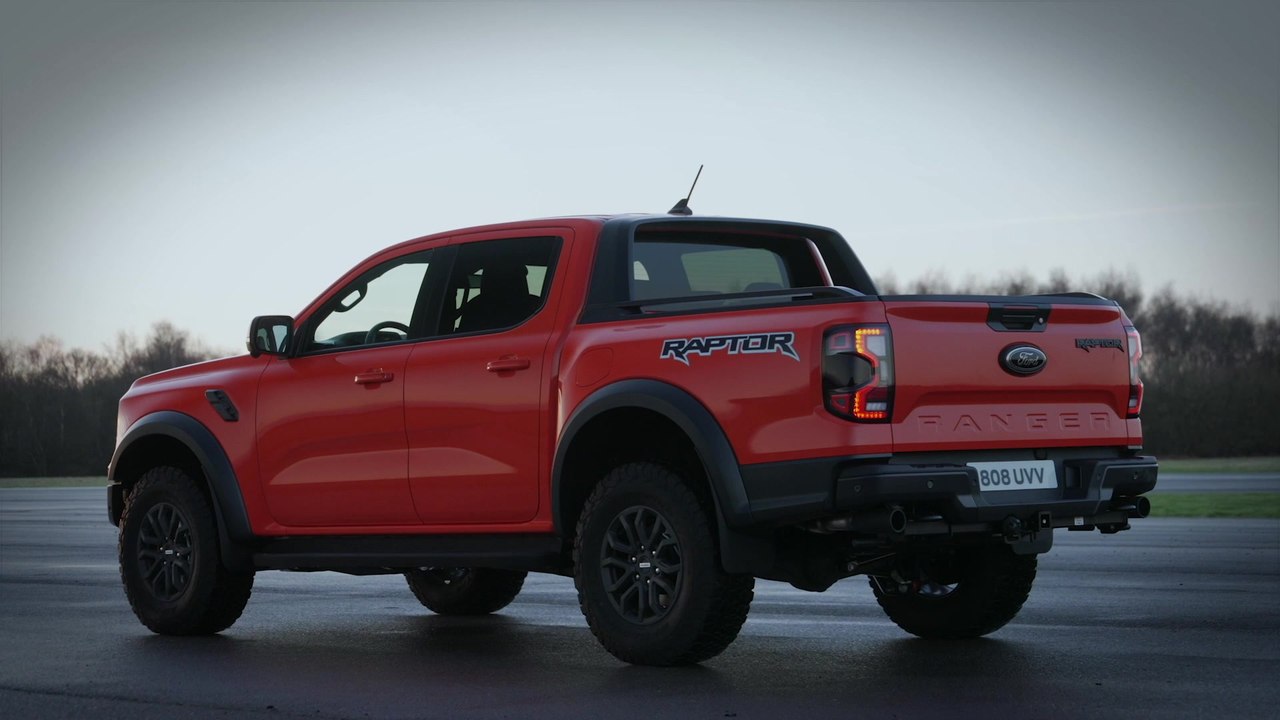 Der Ford Ranger Raptor - Souveränes Handling dank umfangreicher Fahrwerks-Modifikationen