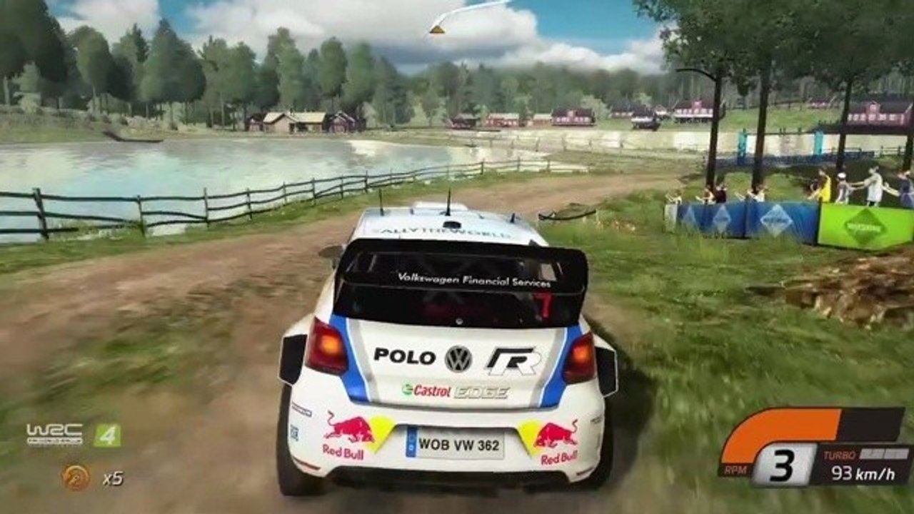 Wrc 4 - gameplay-trailer zeigt neste oil rally im vw polo r