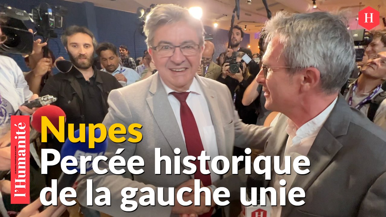 VIDÉO. Législatives 2022 : depuis son QG, la Nupes défie les macronistes