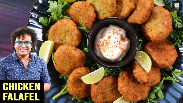 Chicken Falafel | Quick & Easy Recipe | Chicken & Chickpea Fritters | Chicken Recipe By Varun
