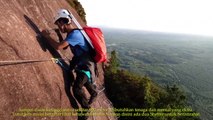 Climbing Via Ferrata on the Biggest Monolith in the World