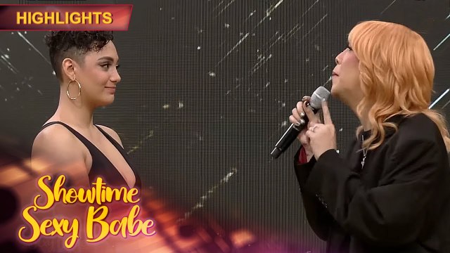 Sexy Babe Weam receives a tight hug from Vice Ganda | Showtime Sexy Babe