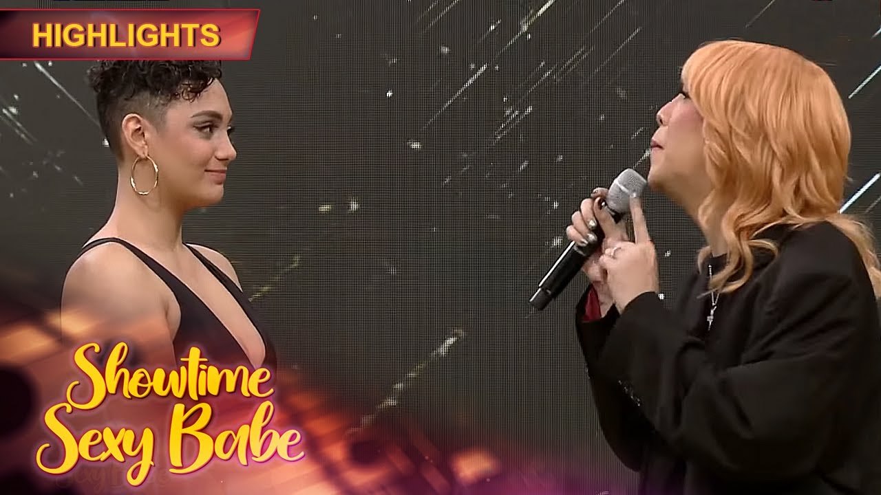 Sexy Babe Weam receives a tight hug from Vice Ganda | Showtime Sexy Babe