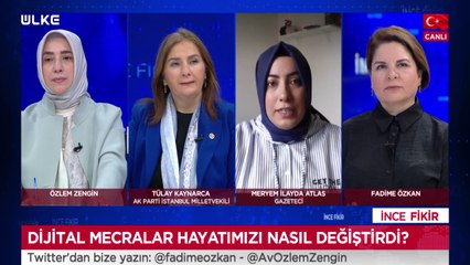 İnce Fikir - Tülay Kaynarca | Meryem İlayda Atlas | Yıldız Derya Birincioğlu Vural | 12 Haziran 2022