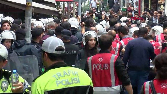 HDP’nin istanbul’daki yürüyüşünde olay çıktı