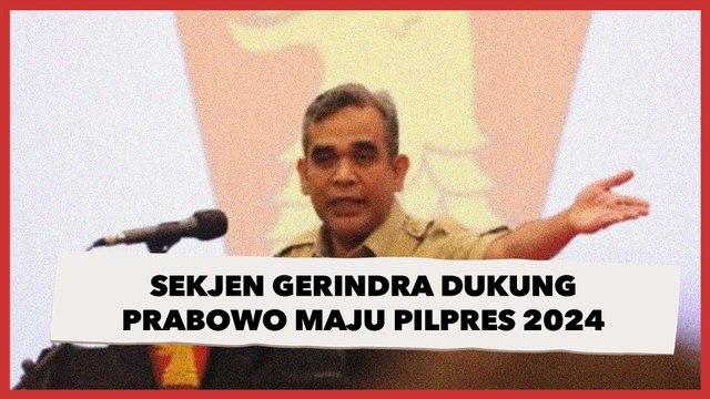 Dukung Prabowo Maju Pilpres 2024, Sekjen Gerindra: Beliau Serius Atasi Masalah Swasembada Pangan