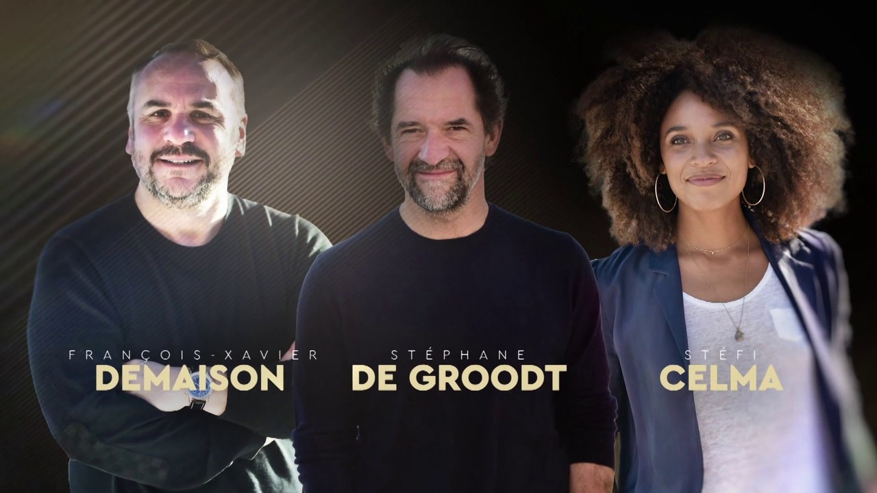 TCHITCHA - François Demaison, Stéphane De Groodt et Stefi Celma pour le film"Champagne"