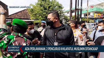Ada Perlawanan, Dua Pengurus Khilafatul Muslimin Diamankan