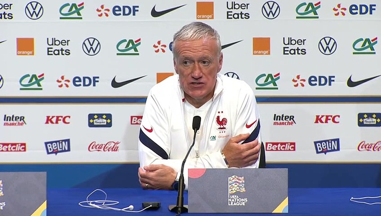 Didier Deschamps : "On devrait tous se plaindre !"