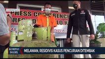 Melawan, Residivis Kasus Pencurian Ditembak