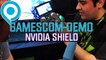 Nvidia Shield - Gamescom-Demo des Nvidia-Handhelds