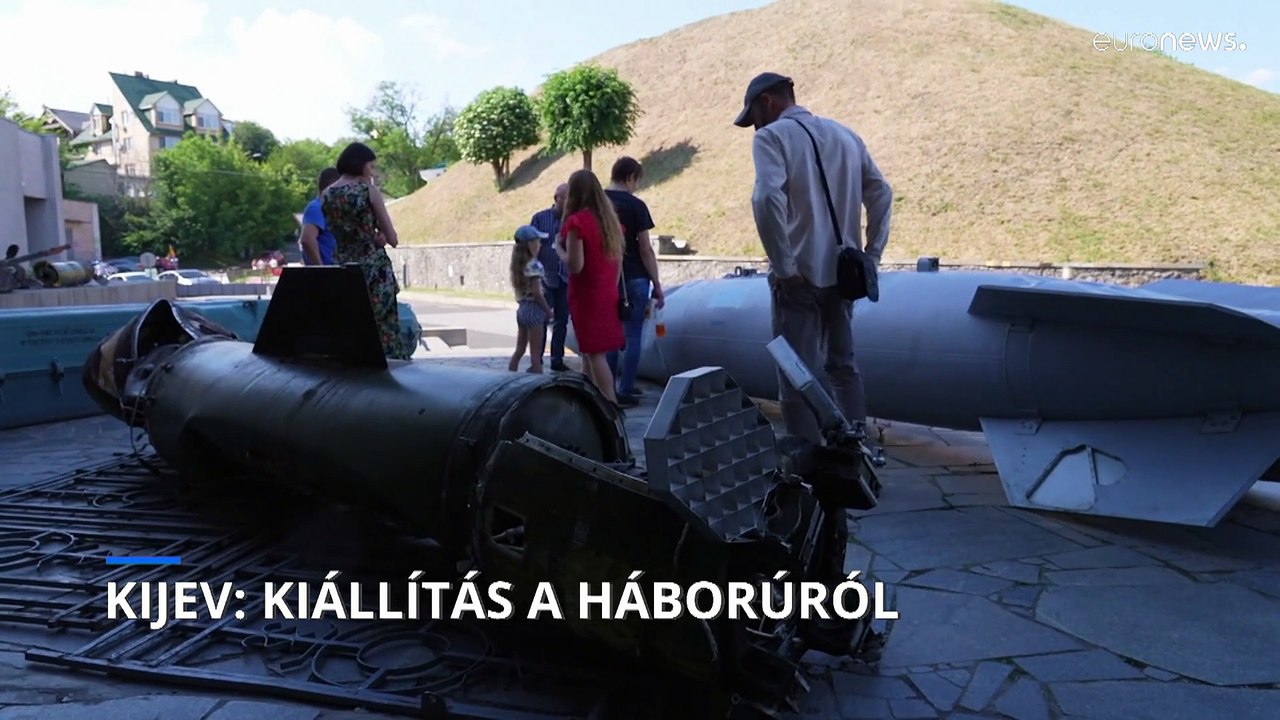 Kijev: kiállítás nyílt a háborúról