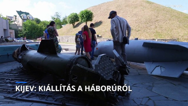 Kijev: kiállítás nyílt a háborúról