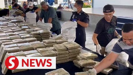 Cops seize 840kg ganja worth RM2.12mil in Penang