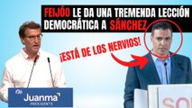 Feijóo (PP) da una lección democrática a Sánchez y saca a la luz los datos que el Gobierno esconde