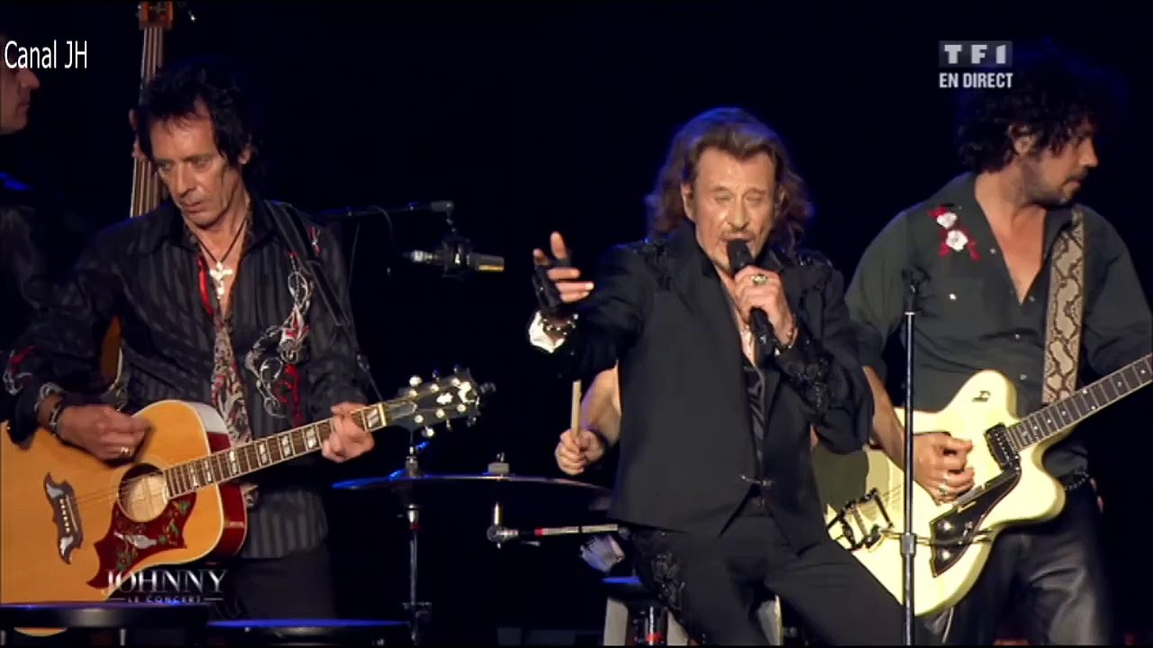 Johnny Hallyday - Retiens la nuit - Bercy 2013