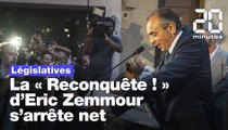 Législatives : Eric Zemmour, une claque électorale et la déception de ses militants