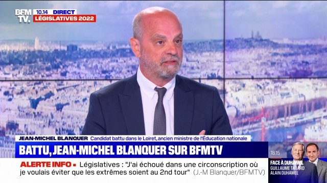Jean-Michel Blanquer: Je suis un professeur, ça me fera plaisir d'enseigner