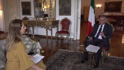 İtalya'nın Ankara Büyükelçisi Marrapodi, ikili ilişkileri değerlendirdi (1)