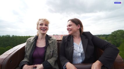 Série"Frisson": l'ex-pouf de la RTBF, Bénédicte Philippon embarque dans une attraction!