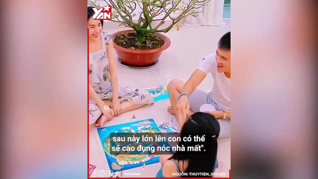 Con gái Công Vinh được bố đưa đi đánh GOLF: Dù Thủy Tiên không thích