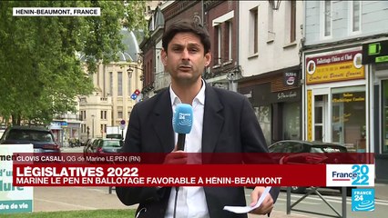 Législatives 2022 : Marine Le Pen en ballotage favorable à Hénin-Beaumont