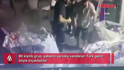 Onlarca kişi depoyu bastı! Yabancı uyruklu sanıp Türk gencini bıçakladı