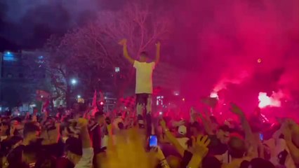 La notte magica dei palermitani dopo la promozione in serie B