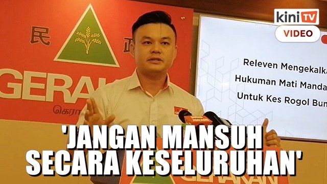 Hukuman mati mandatori relevan untuk kes jenayah melampau - Gerakan