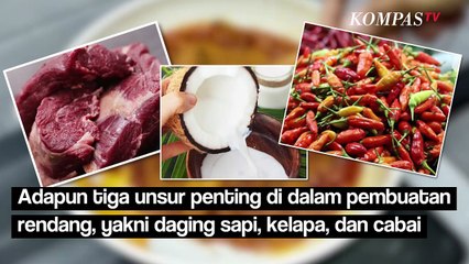 Rendang Bukan Sekadar Masakan bagi Masyarakat Minangkabau, Kenapa?