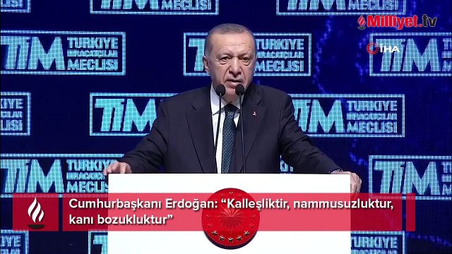 Cumhurbaşkanı Erdoğan, HDP'li vekilin polise yumruk atmasına da çok sert tepki gösterdi.