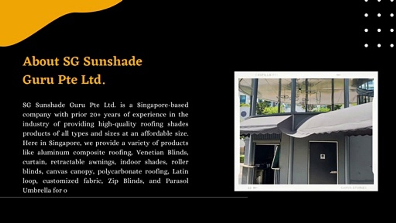 Sun Shade Canopy Installation | Sg Sunshade Guru
