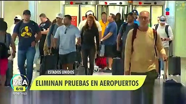 Estados Unidos elimina requisito de prueba Covid-19 para turistas