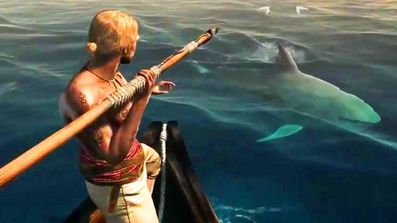 Assassin's creed 4: black flag - 10 minuten gameplay mit hai-jagd, seeschlacht & tauchgang