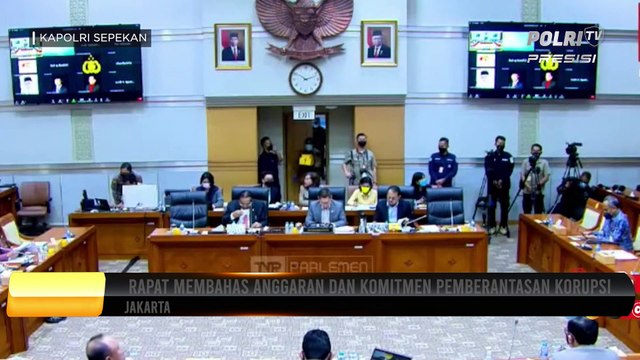 KAPOLRI SEPEKAN : Rapat Dengar Pendapat Komisi III Dengan Kapolri (1/2)