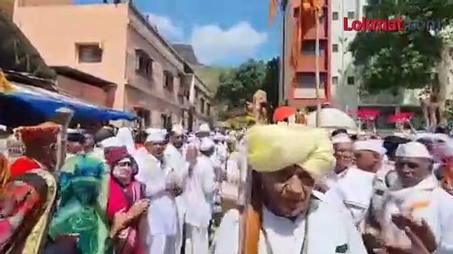 निवृत्तीनाथ पालखीचं पंढरपूरकडे प्रस्थान