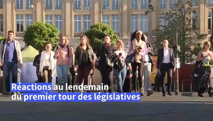 Législatives: réactions d'électeurs après le premier tour
