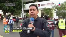 Sofocan incendio en la Secretaría de Obras y Servicios de la CDMX