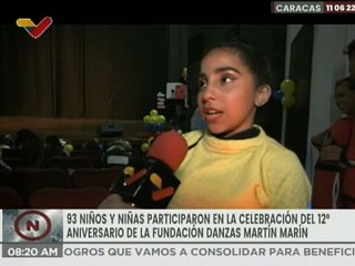 Fundación Danzas Martin Marín celebra su 12 aniversario con la participación de 93 niños y niñas