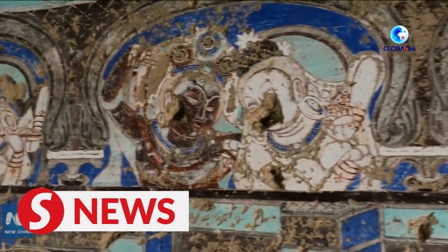 Relic protectors ensure ancient Silk Road murals are well maintained