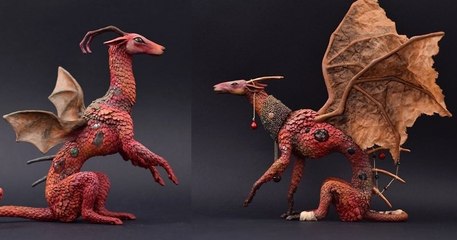 Avec de l'argile, cet artiste crée des figurines impressionnantes inspirées de la fantasy