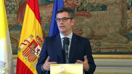 Bolaños trasladó al papa la voluntad de continuar el diálogo con la Iglesia