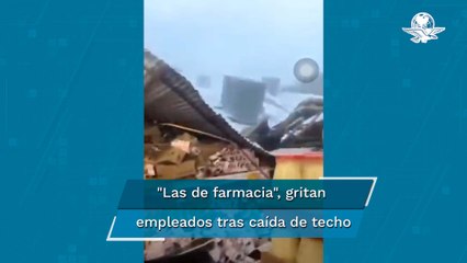 "¿Se quedó alguien adentro?", así vivieron usuarios colapso del techo en supermercado de Mixcoac